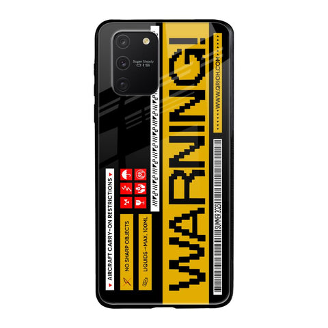Aircraft Warning Glossy Case for Samsung Galaxy S10 lite