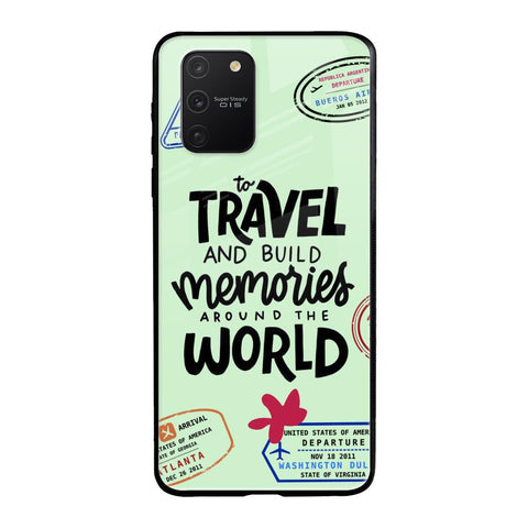 Travel Stamps Glossy Case for Samsung Galaxy S10 lite