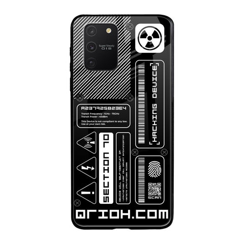 Futuristic Art Glossy Case for Samsung Galaxy S10 lite