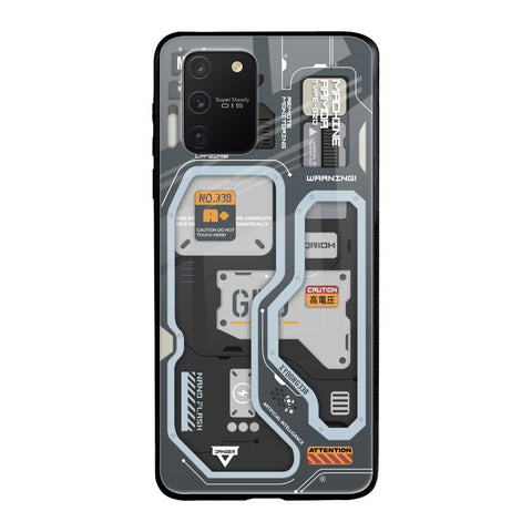 Retro Futuristic Glossy Case for Samsung Galaxy S10 lite