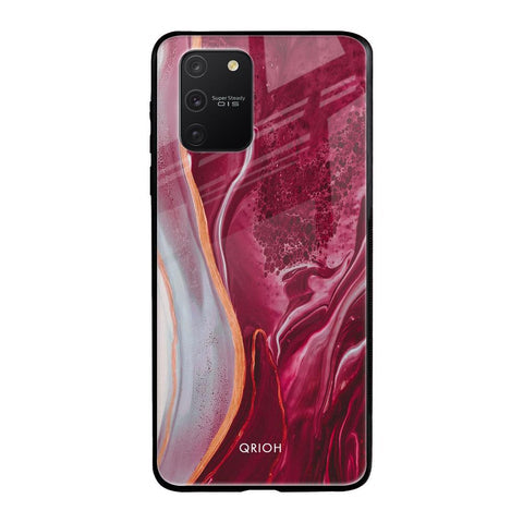 Crimson Ruby Glossy Case for Samsung Galaxy S10 lite