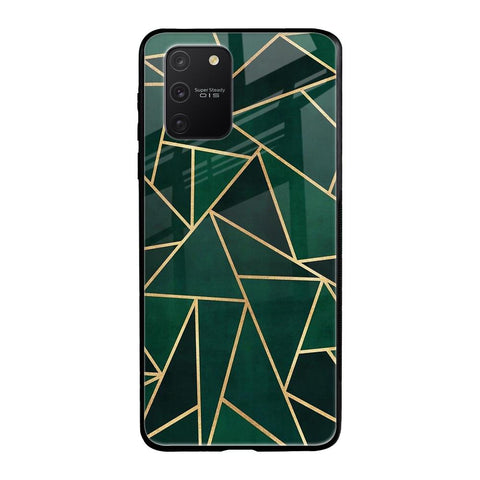 Abstract Green Glossy Case For Samsung Galaxy S10 lite