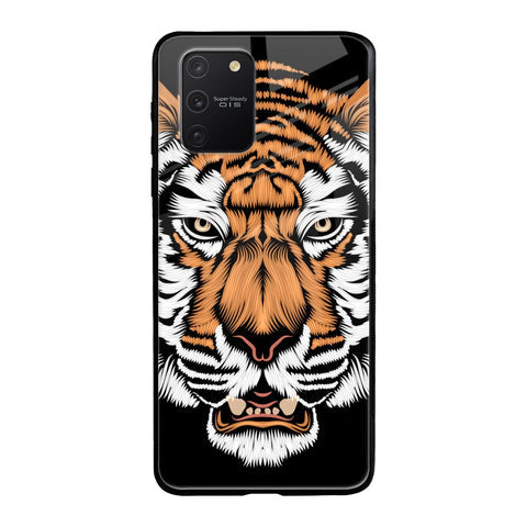 Angry Tiger Glossy Case For Samsung Galaxy S10 lite