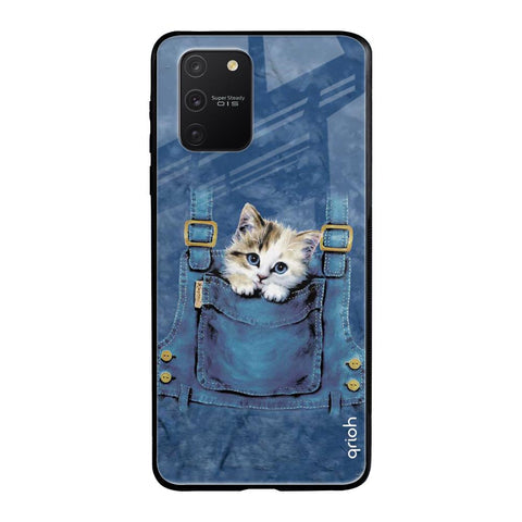 Kitty In Pocket Glossy Case For Samsung Galaxy S10 lite