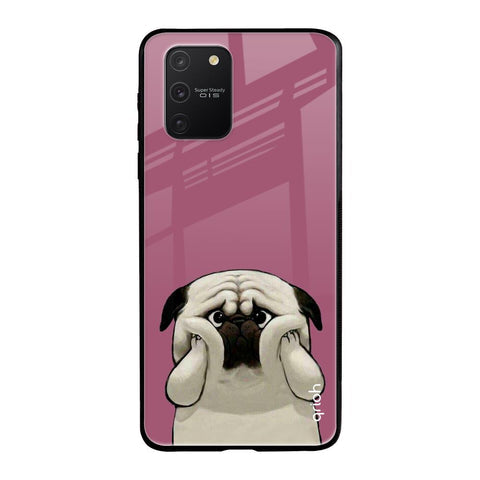 Funny Pug Face Glossy Case For Samsung Galaxy S10 lite