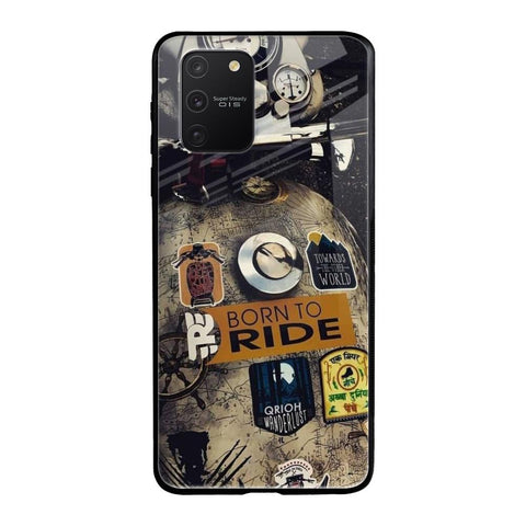 Ride Mode On Glossy Case for Samsung Galaxy S10 lite