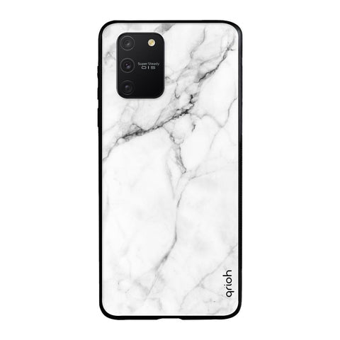 Modern White Marble Glossy case for Samsung Galaxy S10 lite
