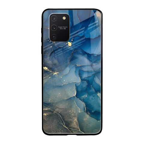 Blue Cool Marble Glossy Case for Samsung Galaxy S10 lite