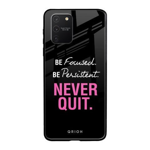 Be Focused Glossy case for Samsung Galaxy S10 lite