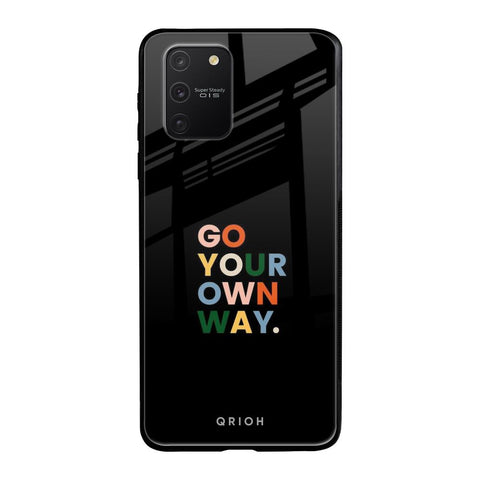 Go Your Own Way Glossy Case for Samsung Galaxy S10 lite