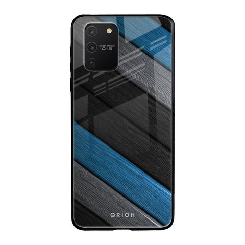 Multicolor Wooden Effect Glossy Case for Samsung Galaxy S10 lite