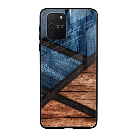 Wooden Tiles Glossy Case for Samsung Galaxy S10 lite