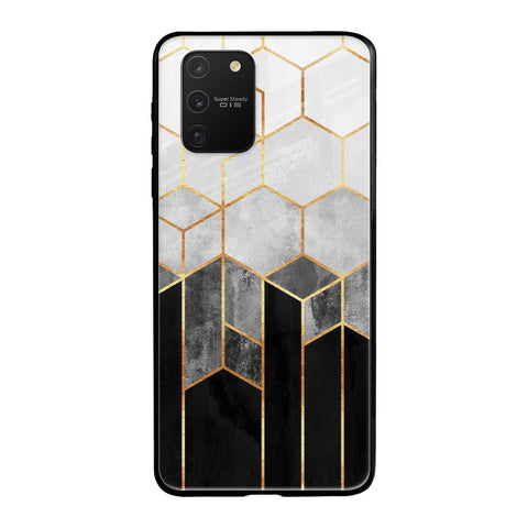 Tricolor Pattern Glossy Case for Samsung Galaxy S10 lite