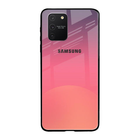 Sunset Orange Glossy Case for Samsung Galaxy S10 Lite