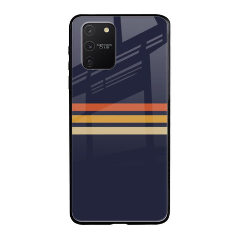 Tricolor Stripes Glossy Case For Samsung Galaxy S10 lite