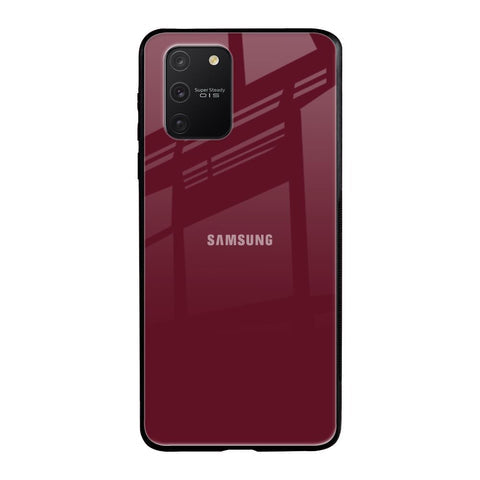 Classic Burgundy Glossy Case for Samsung Galaxy S10 lite