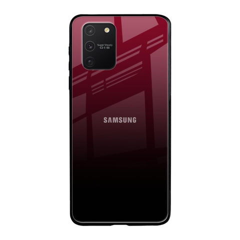 Wine Red Glossy Case For Samsung Galaxy S10 lite