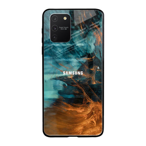 Golden Splash Glossy Case for Samsung Galaxy S10 lite