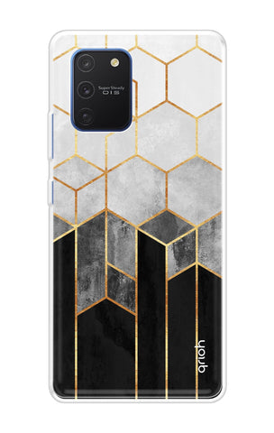 Hexagonal Pattern Soft Cover for Samsung Galaxy S10 lite
