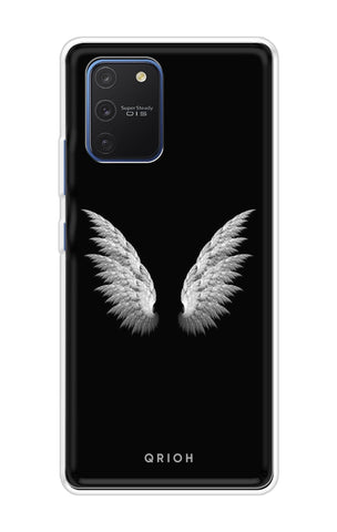 White Angel Wings Soft Cover for Samsung Galaxy S10 lite