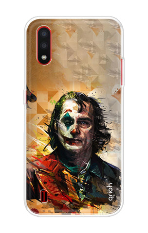 Psycho Villan Soft Cover for Samsung Galaxy A01
