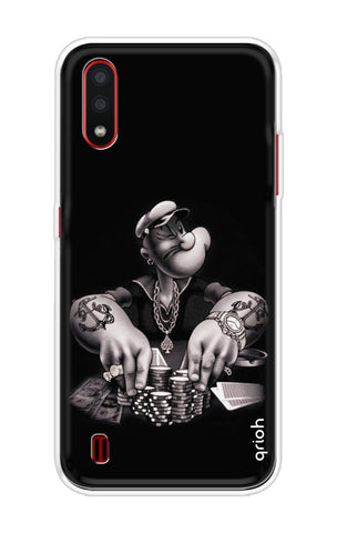 Rich Man Soft Cover for Samsung Galaxy A01