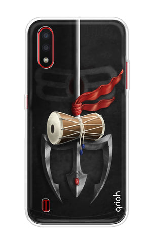 Mahadev Trident Soft Cover For Samsung Galaxy A01