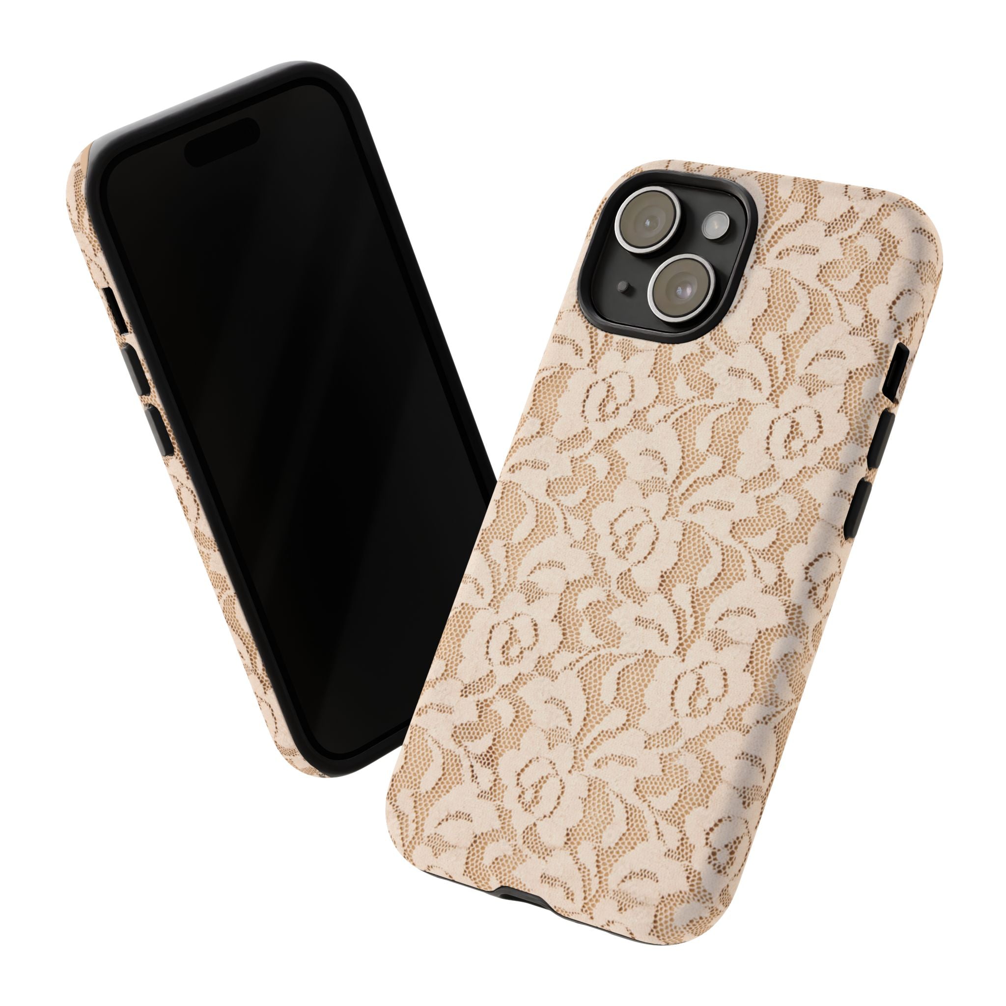 Coastal Toile Tough Case  Available For All iPhone Models