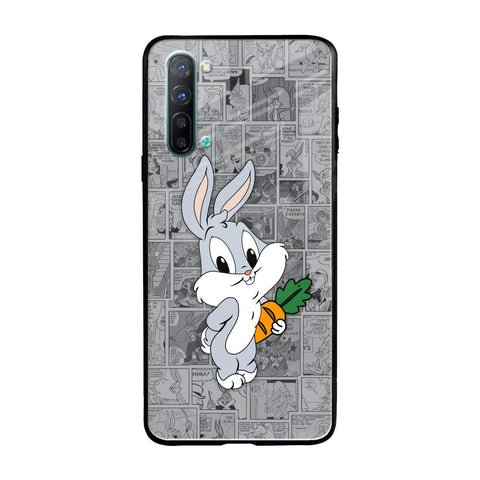 Cute Baby Bunny Glossy Case for Oppo Reno 3