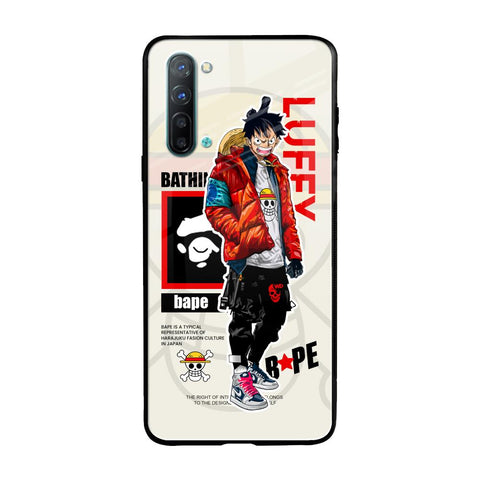 Bape Luffy Glossy Case for Oppo Reno 3