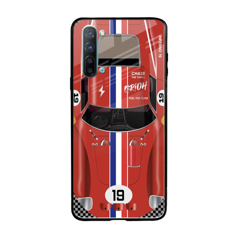 Racing Vintage Glossy Case for Oppo Reno 3