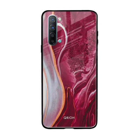 Crimson Ruby Glossy Case for Oppo Reno 3