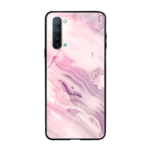 Diamond Pink Gradient Glossy Case For Oppo Reno 3