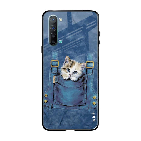 Kitty In Pocket Glossy Case For Oppo Reno 3