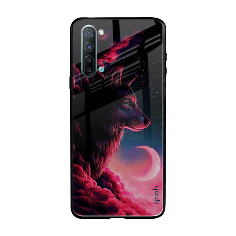 Moon Wolf Glossy Case for Oppo Reno 3