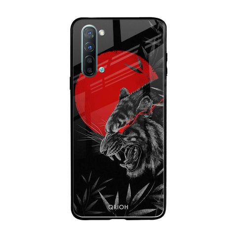 Red Moon Tiger Glossy Case for Oppo Reno 3