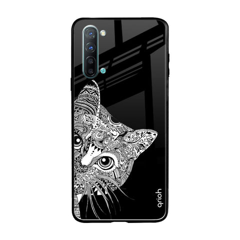 Kitten Mandala Glossy Case for Oppo Reno 3