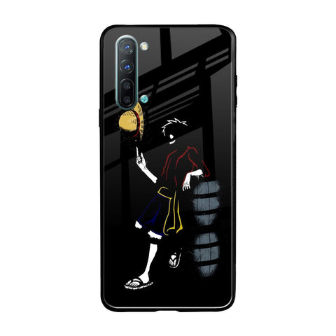 Luffy Line Art Glossy Case for Oppo Reno 3