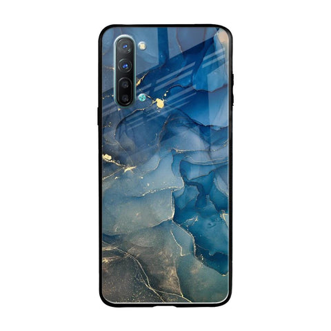 Blue Cool Marble Glossy Case for Oppo Reno 3