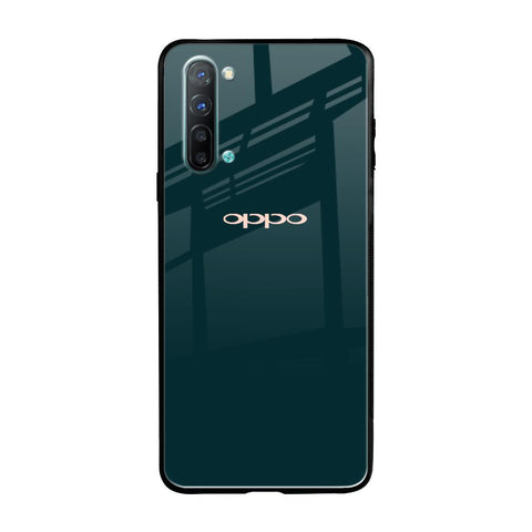 Hunter Green Glossy Case For Oppo Reno 3