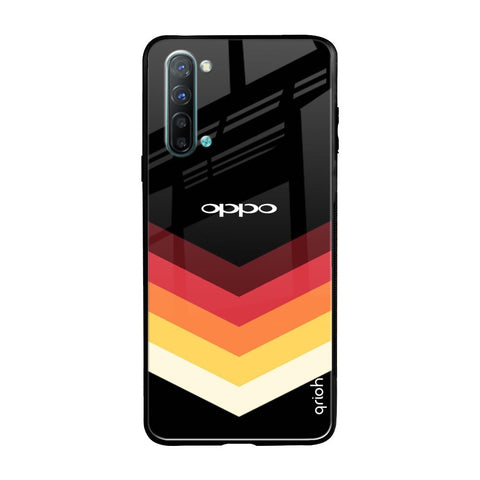 Abstract Arrow Pattern Glossy Case For Oppo Reno 3