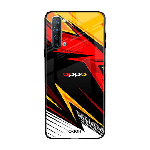 Race Jersey Pattern Glossy Case For Oppo Reno 3
