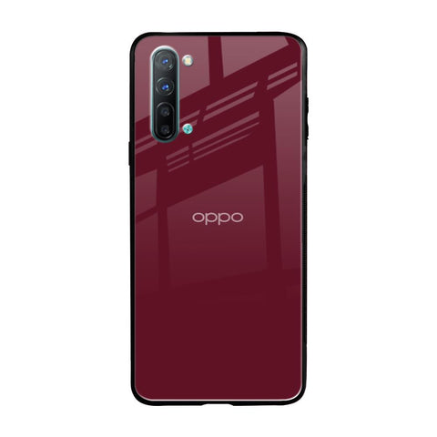 Classic Burgundy Glossy Case for Oppo Reno 3