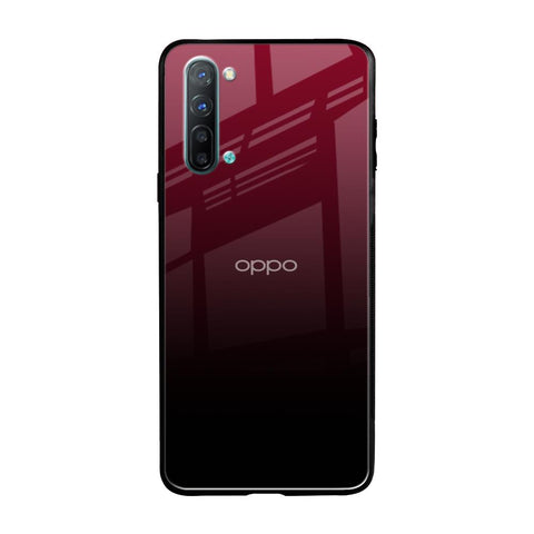Wine Red Glossy Case For Oppo Reno 3