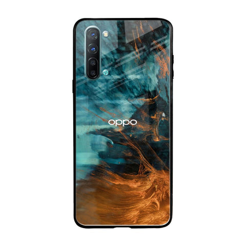Golden Splash Glossy Case for Oppo Reno 3