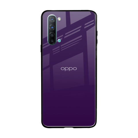 Dark Purple Glossy Case for Oppo Reno 3