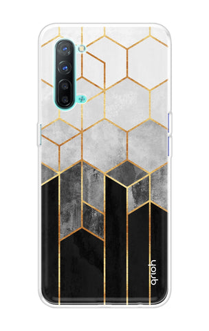 Hexagonal Pattern Soft Cover for Oppo Reno 3