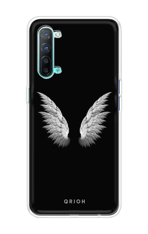 White Angel Wings Soft Cover for Oppo Reno 3