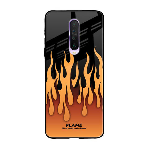 Fire Flame Glossy Case for Poco X2