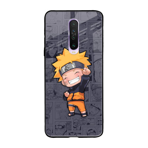 Orange Chubby Glossy Case for Poco X2